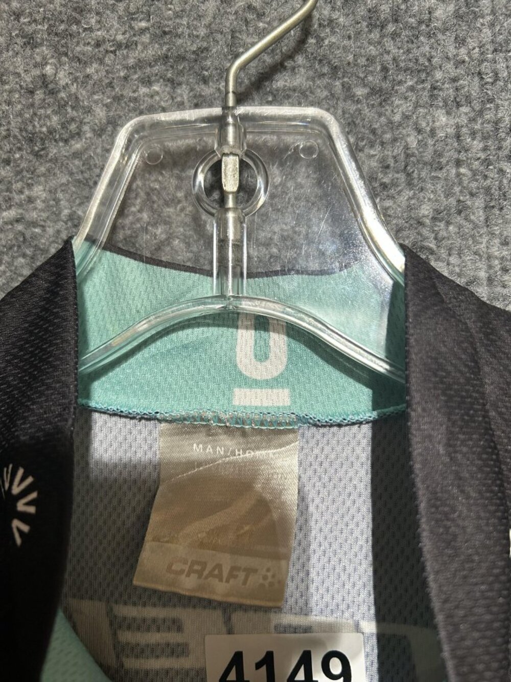 Craft Cycling Jersey Mens Large Multicolor RadioShack Trek Full Zip Pockets - Picture 6 of 9